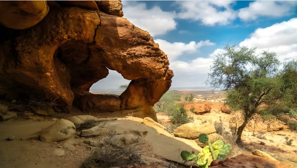 The Laas Geel Cave Paintings