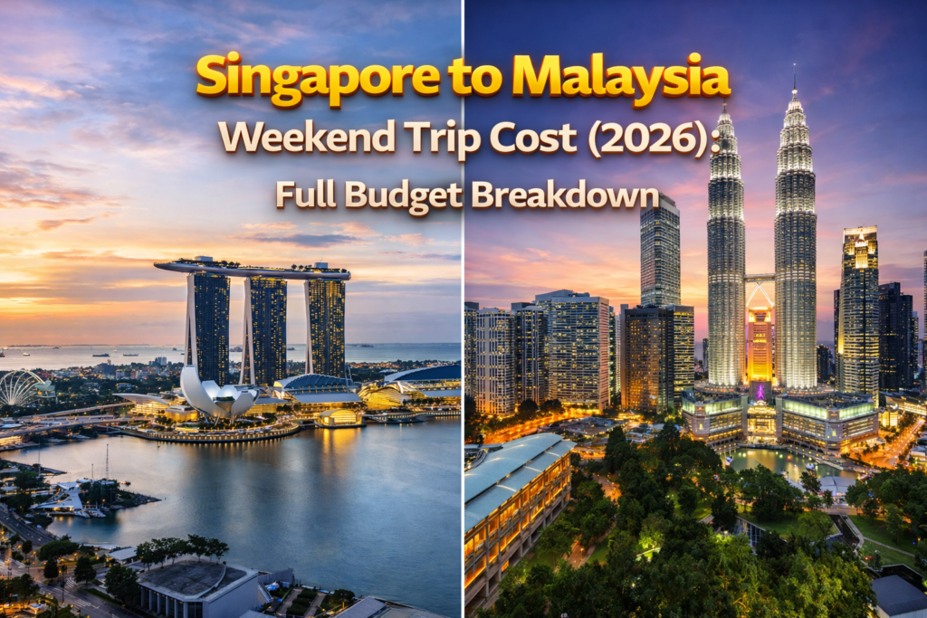 Singapore to Malaysia Weekend Trip Cost (2026): Full Budget Breakdown 5 Singapore to Malaysia Weekend Trip Cost (2026) Full Budget Breakdown