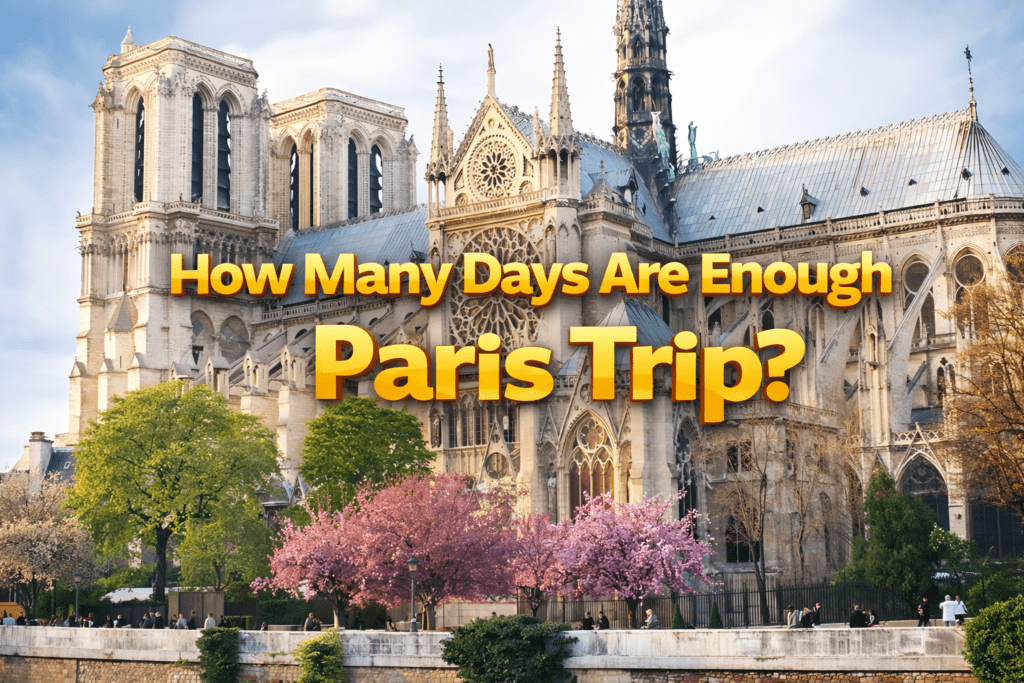 How Many Days Are Enough for Paris Trip? 1 paris